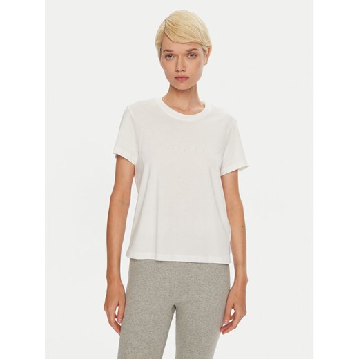 Calvin Klein Underwear T-Shirt 000QS7328E Biały Regular Fit ze sklepu MODIVO w kategorii Bluzki damskie - zdjęcie 182687968
