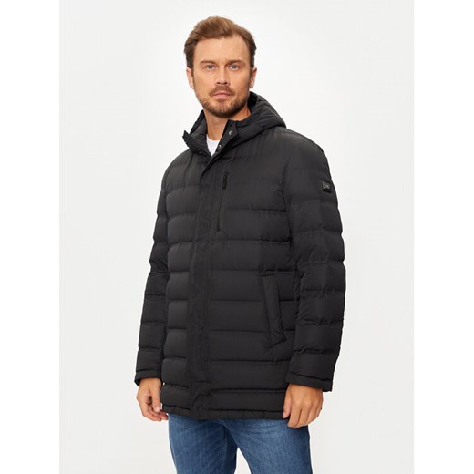 KARL LAGERFELD Kurtka puchowa 505028 544593 Czarny Regular Fit ze sklepu MODIVO w kategorii Kurtki męskie - zdjęcie 182687969