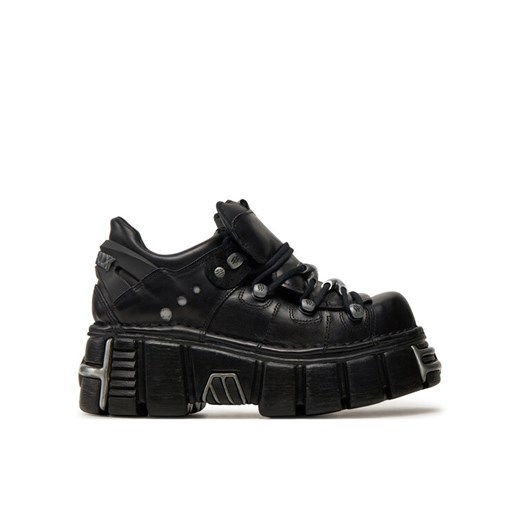 NEW ROCK Sneakersy M-120N-S26 Czarny ze sklepu MODIVO w kategorii Buty sportowe męskie - zdjęcie 182687975