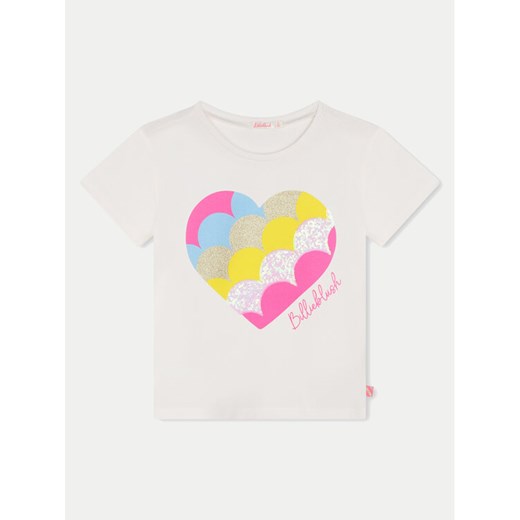 Billieblush T-Shirt U20482 Écru Regular Fit ze sklepu MODIVO w kategorii T-shirty chłopięce - zdjęcie 182687976