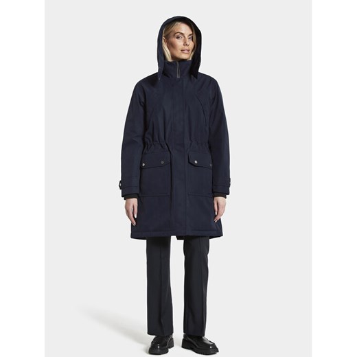 Didriksons Parka Lene 504261 Granatowy Relaxed Fit ze sklepu MODIVO w kategorii Parki damskie - zdjęcie 182688018