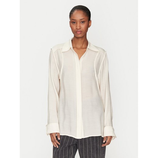 DAY BIRGER ÉT MIKKELSEN Koszula Scarlett DAY65243754 Beżowy Loose Fit ze sklepu MODIVO w kategorii Koszule damskie - zdjęcie 182688097