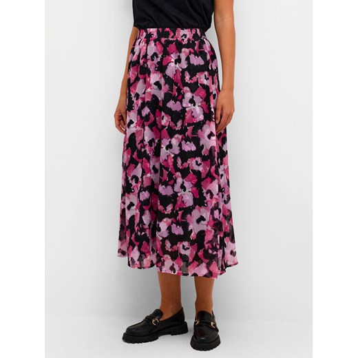 Kaffe Spódnica midi Amanda 10508165 Różowy Regular Fit ze sklepu MODIVO w kategorii Spódnice - zdjęcie 182688107