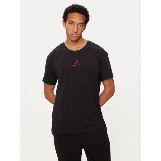 Hugo T-Shirt Laze 50525236 Czarny Regular Fit ze sklepu MODIVO w kategorii T-shirty męskie - zdjęcie 182688175