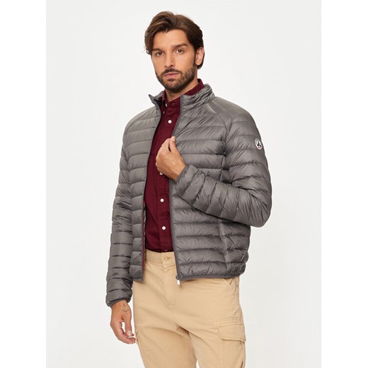Jott Kurtka puchowa Mat P000MDOW02 Szary Slim Fit ze sklepu MODIVO w kategorii Kurtki męskie - zdjęcie 182688199