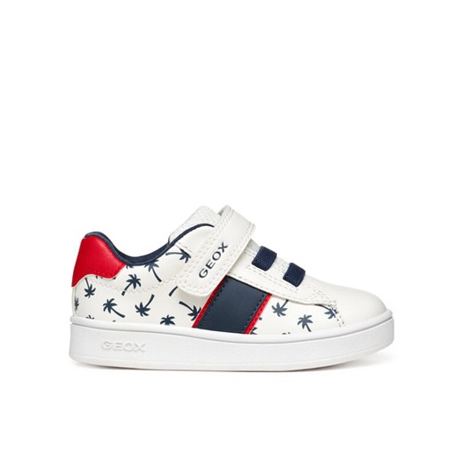 Geox Sneakersy B Eclyper B455LA 000BC C0050 Biały ze sklepu MODIVO w kategorii Buty sportowe dziecięce - zdjęcie 182688227