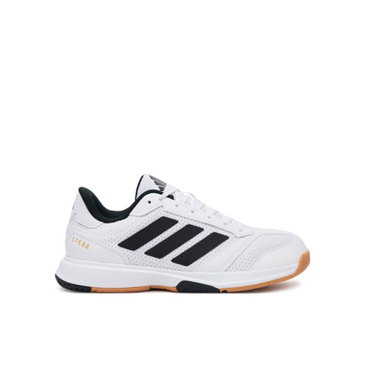 adidas Buty halowe Ligra 8 JI1505 Biały ze sklepu MODIVO w kategorii Buty sportowe męskie - zdjęcie 182688287