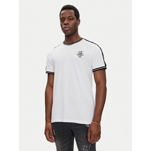 Brave Soul T-Shirt MTS-568PALMER Biały Regular Fit ze sklepu MODIVO w kategorii T-shirty męskie - zdjęcie 182688329