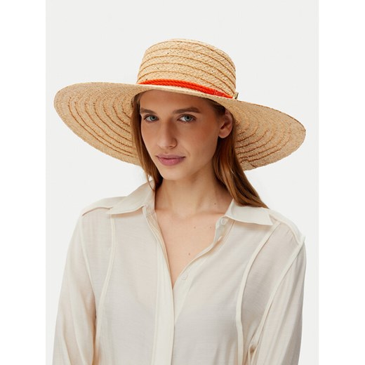 LAUREN RALPH LAUREN Kapelusz 454966230001 Beżowy ze sklepu MODIVO w kategorii Kapelusze damskie - zdjęcie 182688368