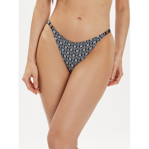 Tommy Hilfiger Dół od bikini UW0UW05338 Granatowy ze sklepu MODIVO w kategorii Stroje kąpielowe - zdjęcie 182688376