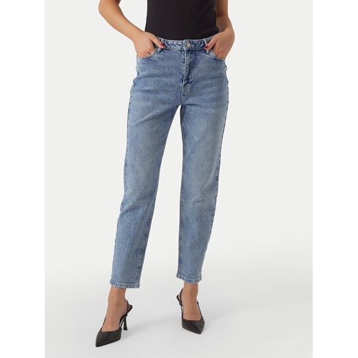 Vero Moda Jeansy Linda 10291018 Niebieski Mom Fit ze sklepu MODIVO w kategorii Jeansy damskie - zdjęcie 182688398