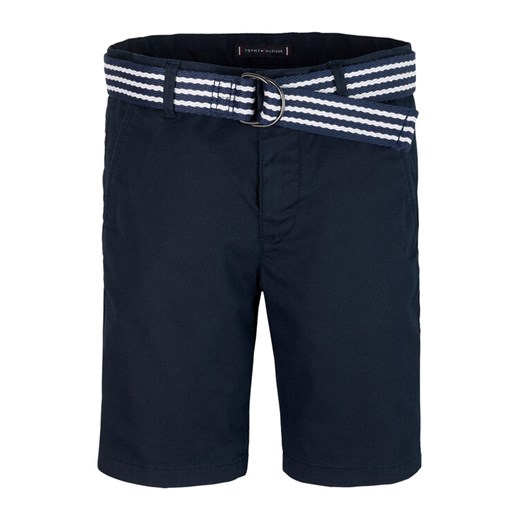 Tommy Hilfiger Szorty materiałowe KB0KB09474 Granatowy Regular Fit ze sklepu MODIVO w kategorii Spodenki chłopięce - zdjęcie 182688417