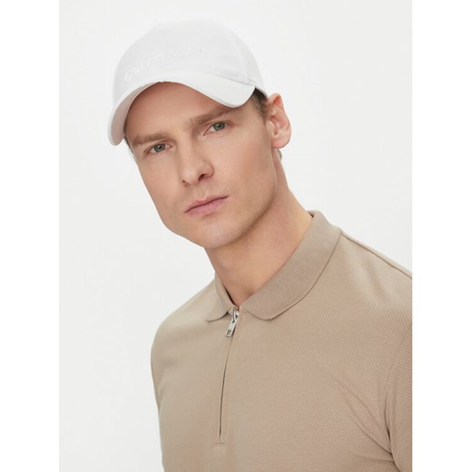 Calvin Klein Czapka z daszkiem K50K511987 Biały ze sklepu MODIVO w kategorii Czapki z daszkiem męskie - zdjęcie 182688436