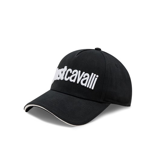 Just Cavalli Czapka z daszkiem 76QAZK30 Czarny Just Cavalli 00 MODIVO