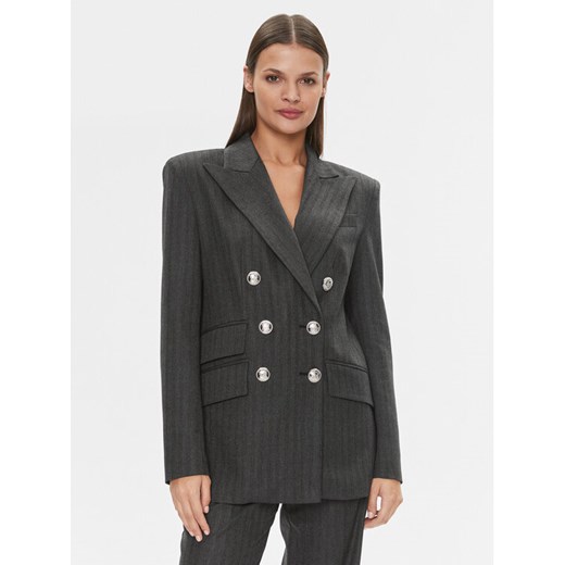 Babylon Marynarka T_S00720 Szary Regular Fit ze sklepu MODIVO w kategorii Marynarki damskie - zdjęcie 182688535