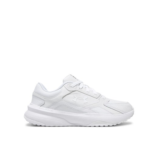 Under Armour Sneakersy Ua Edge Lthr 3028375-100 Biały ze sklepu MODIVO w kategorii Buty sportowe męskie - zdjęcie 182688559