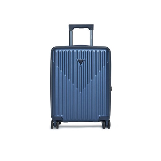 Guess Walizka kabinowa TMOLPC P4401 Granatowy ze sklepu MODIVO w kategorii Walizki - zdjęcie 182688565