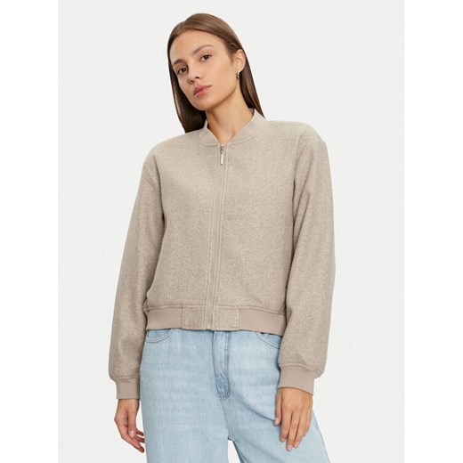 ONLY Kurtka bomber Nancy 15331395 Beżowy Regular Fit ze sklepu MODIVO w kategorii Kurtki damskie - zdjęcie 182688579