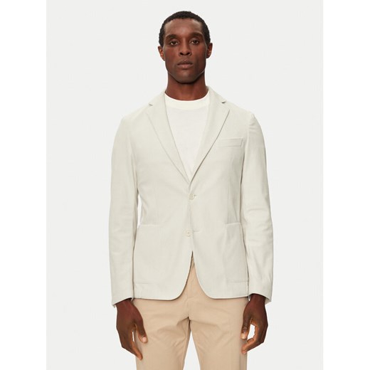 Boss Marynarka P-Hanry 50527909 Écru Slim Fit ze sklepu MODIVO w kategorii Marynarki męskie - zdjęcie 182688609