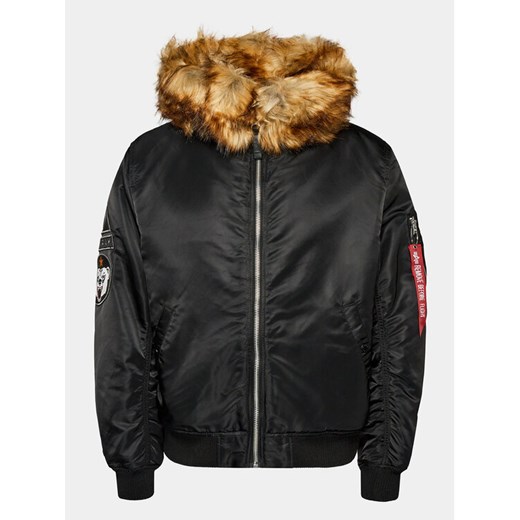 Alpha Industries Kurtka zimowa Arctic 128110 Czarny Regular Fit ze sklepu MODIVO w kategorii Kurtki męskie - zdjęcie 182688669