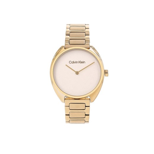 Calvin Klein Zegarek 25200276 Złoty ze sklepu MODIVO w kategorii Zegarki - zdjęcie 182688818
