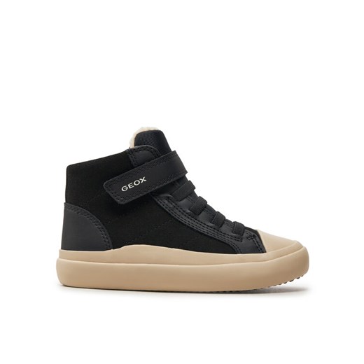 Geox Sneakersy J Gisli Girl J464NI 0AU54 C9999 M Czarny ze sklepu MODIVO w kategorii Buty sportowe dziecięce - zdjęcie 182688835