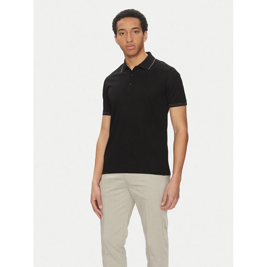 Paul&Shark Polo 25411236 Czarny Regular Fit ze sklepu MODIVO w kategorii T-shirty męskie - zdjęcie 182688847