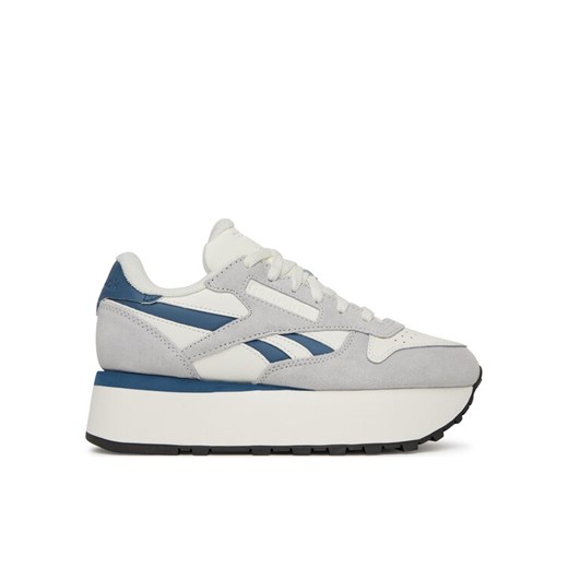 Reebok Sneakersy CLASSIC LEATHER TRIPLE LIFT 100211388 Biały ze sklepu MODIVO w kategorii Buty sportowe damskie - zdjęcie 182688857