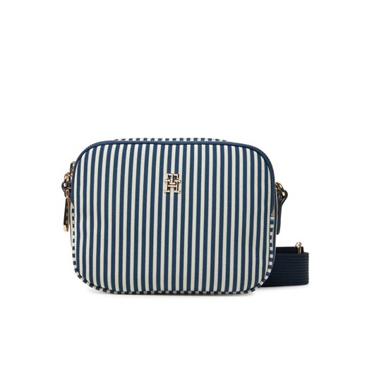 Tommy Hilfiger Torebka Poppy Summer Camera Bag AW0AW17231 Granatowy ze sklepu MODIVO w kategorii Listonoszki - zdjęcie 182688867