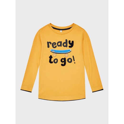 Birba Trybeyond Bluzka 999 54037 00 M Żółty Regular Fit ze sklepu MODIVO w kategorii T-shirty chłopięce - zdjęcie 182688887