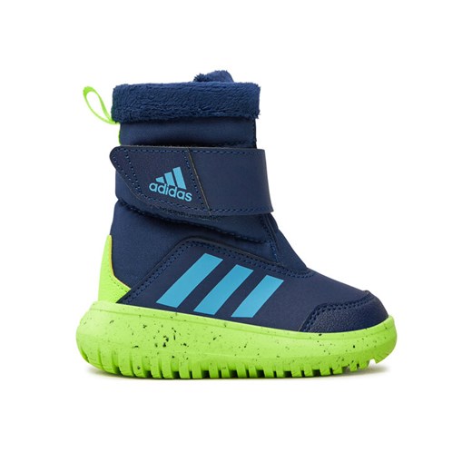 adidas Śniegowce Winterplay I IF1713 Granatowy ze sklepu MODIVO w kategorii Buty zimowe dziecięce - zdjęcie 182688937