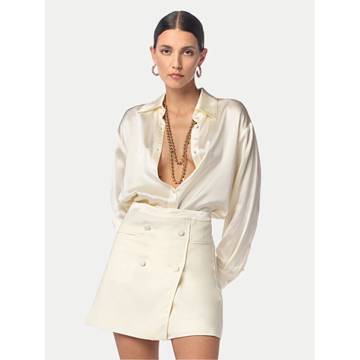 MVP Wardrobe Koszula MVPE4CA078.0RA0023 Beżowy Classic Fit ze sklepu MODIVO w kategorii Koszule damskie - zdjęcie 182688989
