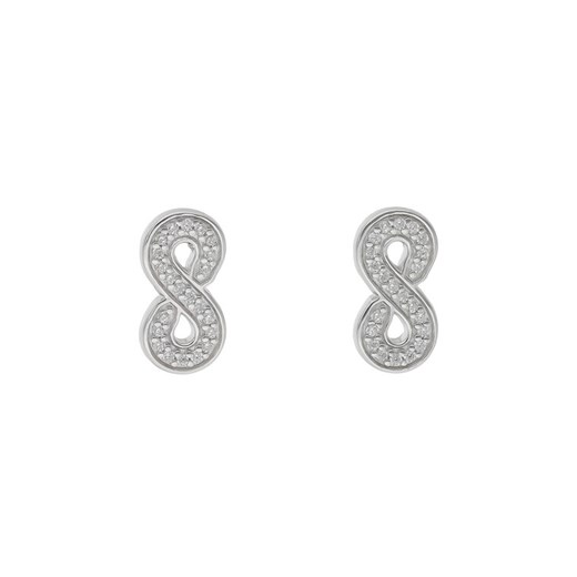 Fossil Kolczyki Sterling JFS00634040 Srebrny ze sklepu MODIVO w kategorii Kolczyki - zdjęcie 182688997