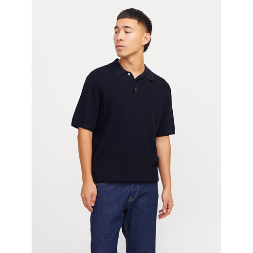 Jack&Jones Polo Cooper 12271483 Granatowy Regular Fit ze sklepu MODIVO w kategorii T-shirty męskie - zdjęcie 182689008