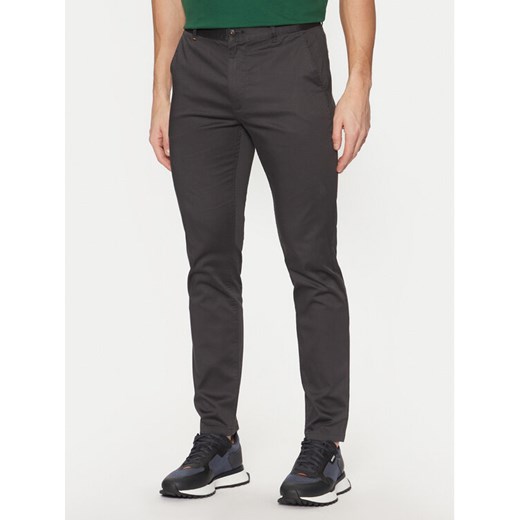 BOSS Chinosy 50531133 Czarny Slim Fit ze sklepu MODIVO w kategorii Spodnie męskie - zdjęcie 182689039