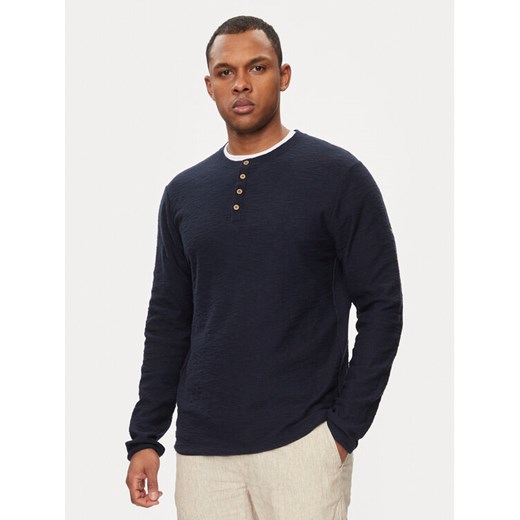 INDICODE Sweter Mattiaxa 30-458 Granatowy Regular Fit ze sklepu MODIVO w kategorii Swetry męskie - zdjęcie 182689058