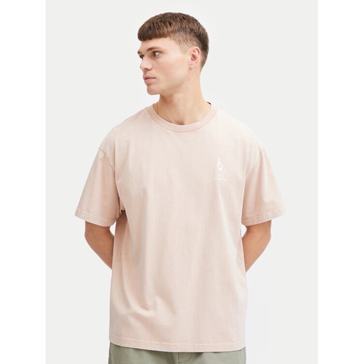 Solid T-Shirt Ismail 21108240 Pomarańczowy Regular Fit ze sklepu MODIVO w kategorii T-shirty męskie - zdjęcie 182689096
