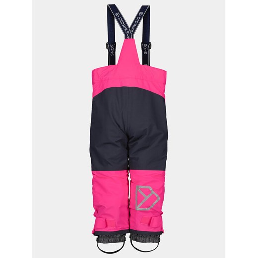 Didriksons Spodnie zimowe Idre Kids Pants 6 504357 Różowy ze sklepu MODIVO w kategorii Spodnie dziewczęce - zdjęcie 182689105