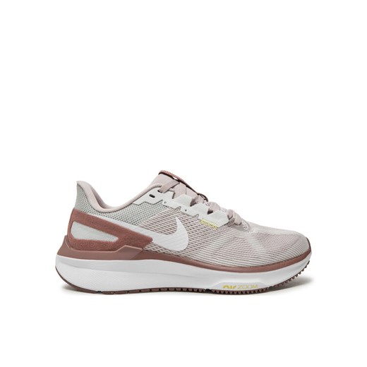 Nike Buty do biegania Air Zoom Structure 25 DJ7884 010 Beżowy ze sklepu MODIVO w kategorii Buty sportowe damskie - zdjęcie 182689175