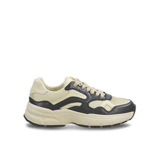 Gant Sneakersy Neuwill Sneaker 28533526 Beżowy ze sklepu MODIVO w kategorii Buty sportowe damskie - zdjęcie 182689239