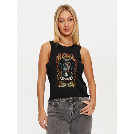 Noisy May Top Max 27033890 Czarny Regular Fit ze sklepu MODIVO w kategorii Bluzki damskie - zdjęcie 182689268