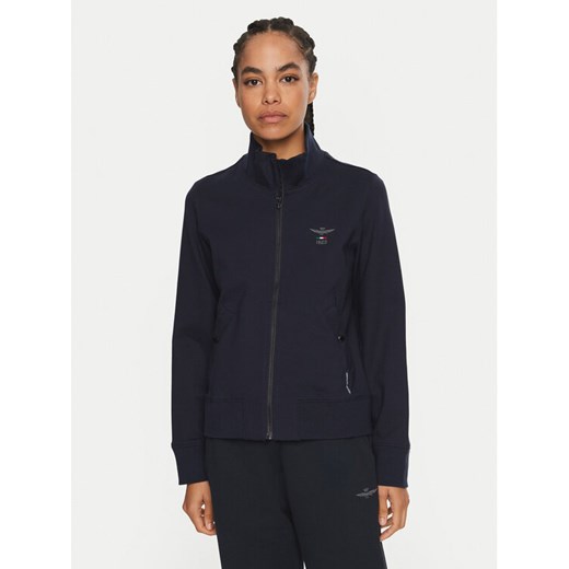 Aeronautica Militare Bluza 242FE1925DF559 Granatowy Regular Fit ze sklepu MODIVO w kategorii Bluzy damskie - zdjęcie 182689318
