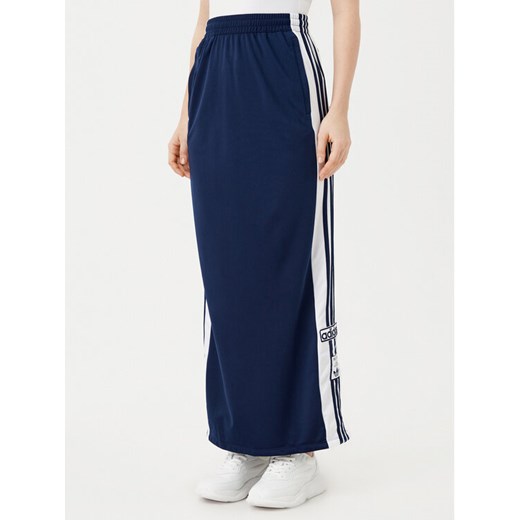 adidas Spódnica maxi adicolor Adibreak JD0924 Granatowy Loose Fit ze sklepu MODIVO w kategorii Spódnice - zdjęcie 182689416