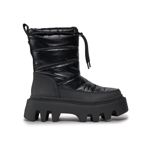 Buffalo Botki Flora Puffer Boot 1622359 Czarny ze sklepu MODIVO w kategorii Śniegowce damskie - zdjęcie 182689537