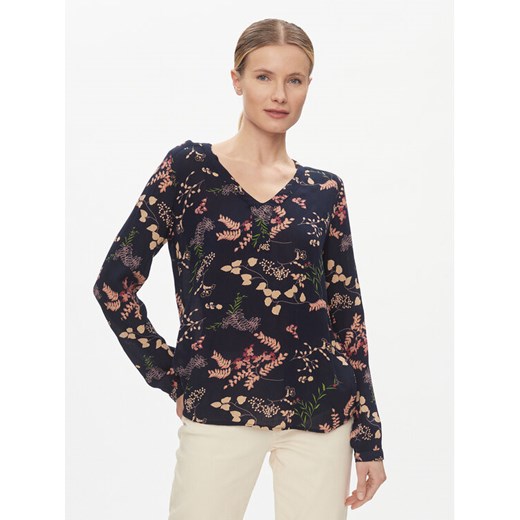 Kaffe Bluzka 10504059 Granatowy Regular Fit ze sklepu MODIVO w kategorii Bluzki damskie - zdjęcie 182689555