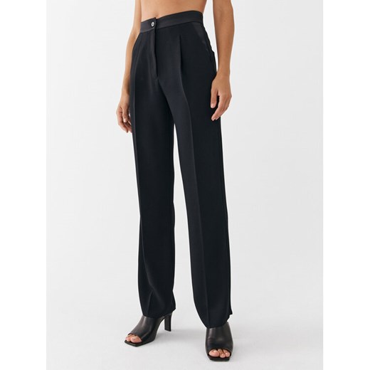 Marella Spodnie materiałowe Natif 2331360733 Czarny Relaxed Fit ze sklepu MODIVO w kategorii Spodnie damskie - zdjęcie 182689557