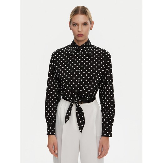 Dolce&Gabbana Koszula F5P61T FSFNR Czarny Regular Fit ze sklepu MODIVO w kategorii Koszule damskie - zdjęcie 182689596