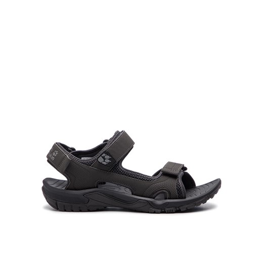 Jack Wolfskin Sandały Lakewood Cruise Sandal M 409011 Szary ze sklepu MODIVO w kategorii Sandały męskie - zdjęcie 182689598