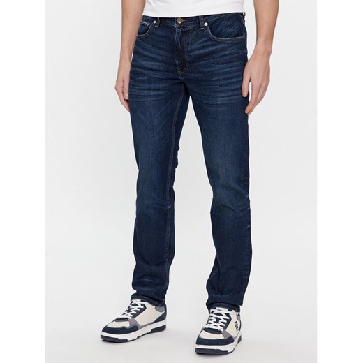 Tommy Hilfiger Jeansy Denton MW0MW33973 Granatowy Straight Fit ze sklepu MODIVO w kategorii Jeansy męskie - zdjęcie 182689629