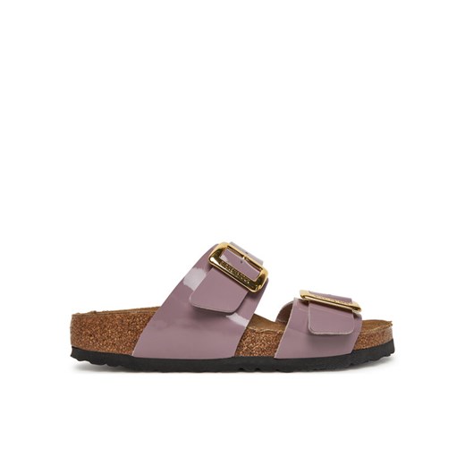 Birkenstock Klapki Sydney Cushion Buckle 1029473 Beżowy ze sklepu MODIVO w kategorii Klapki damskie - zdjęcie 182689659